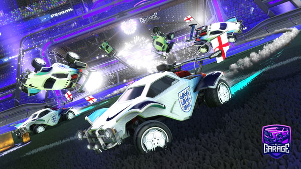 A Rocket League car design from Mogadoo11