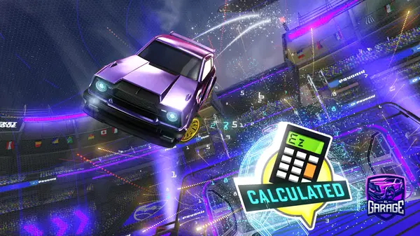 A Rocket League car design from Mysn