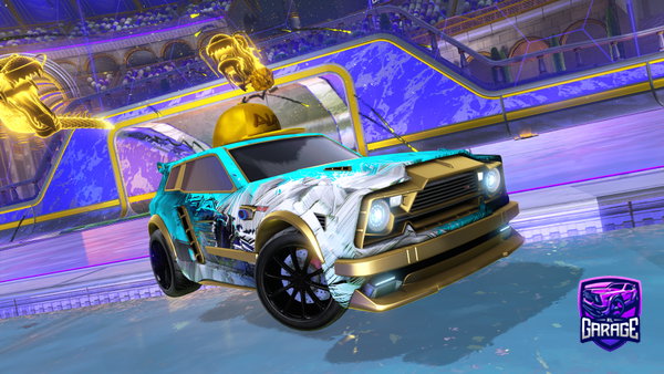A Rocket League car design from KingPanda0_o
