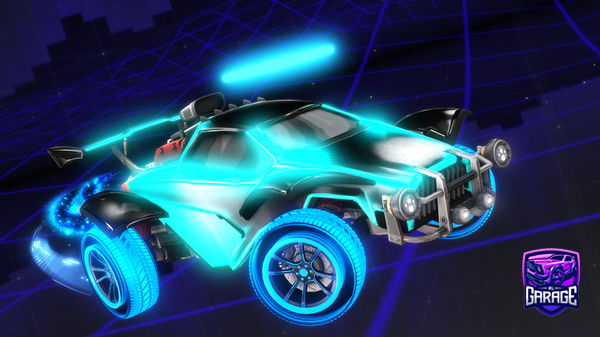 A Rocket League car design from NightOwlSquad