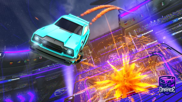 A Rocket League car design from Xnnesweat