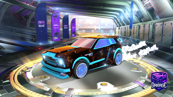 A Rocket League car design from solved73