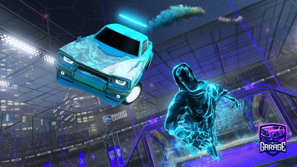 A Rocket League car design from MaxFo22