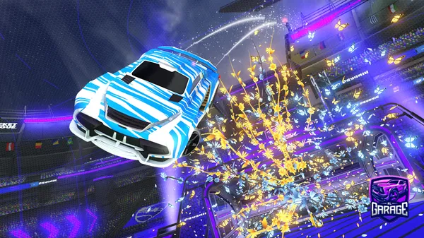 A Rocket League car design from JuiciRL