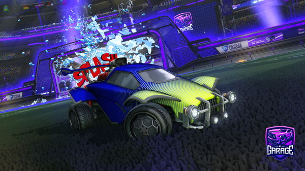 A Rocket League car design from ToritoFern