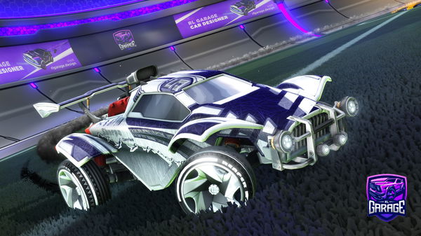 A Rocket League car design from BrendanElite07