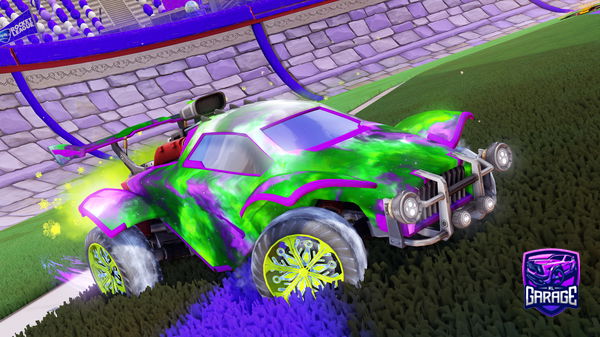 A Rocket League car design from thegatherer