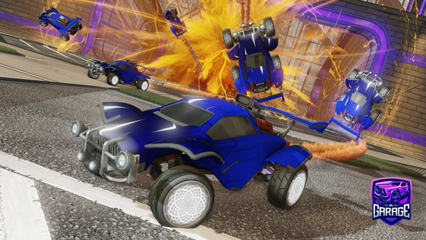 A Rocket League car design from AkanoBR