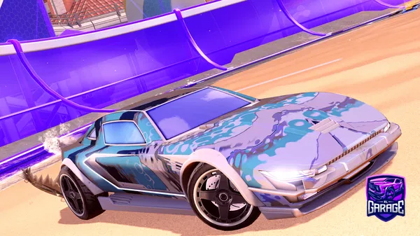 A Rocket League car design from Sleepless8