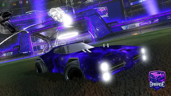 A Rocket League car design from Gelu4k