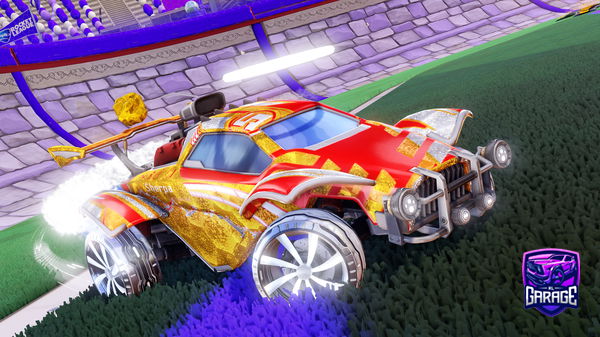 A Rocket League car design from Snipes7777777