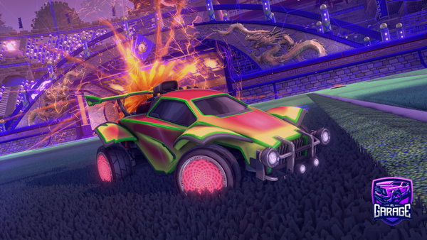 A Rocket League car design from Dropcloak