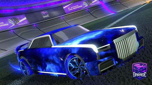 A Rocket League car design from God9834