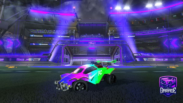 A Rocket League car design from TWOLights