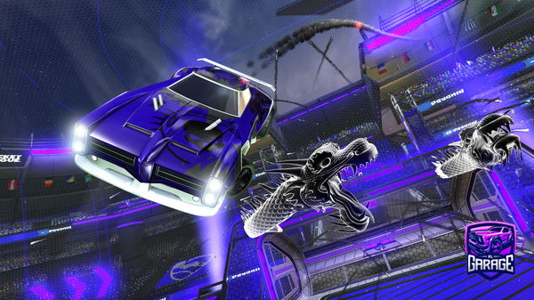 A Rocket League car design from DinglebrryMcGee