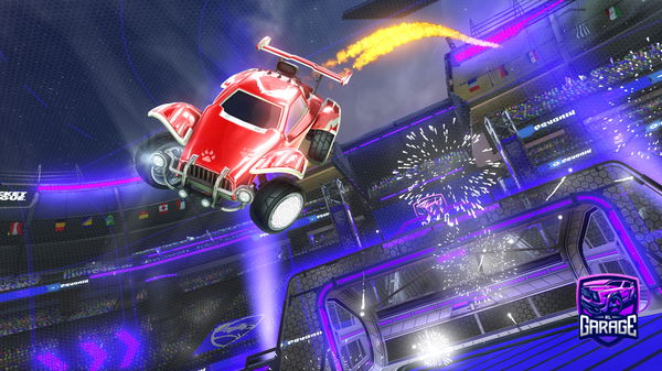 A Rocket League car design from Purifyxo