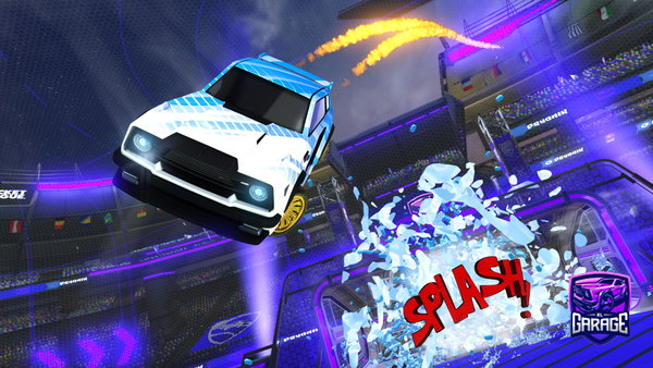 A Rocket League car design from jxy2010