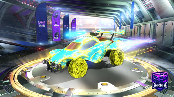 A Rocket League car design from LukeDeAap