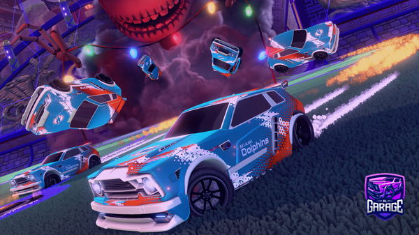 A Rocket League car design from nickjgreer