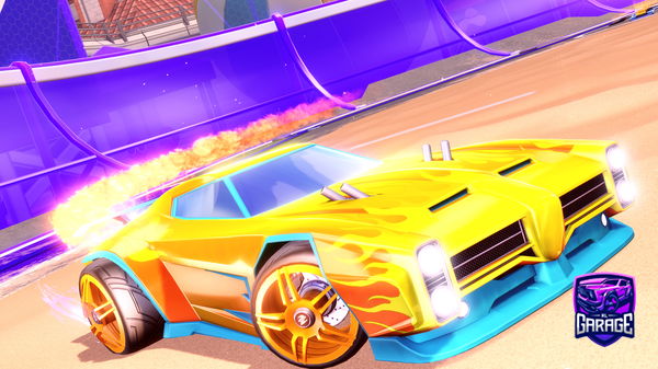 A Rocket League car design from ESpeed2017
