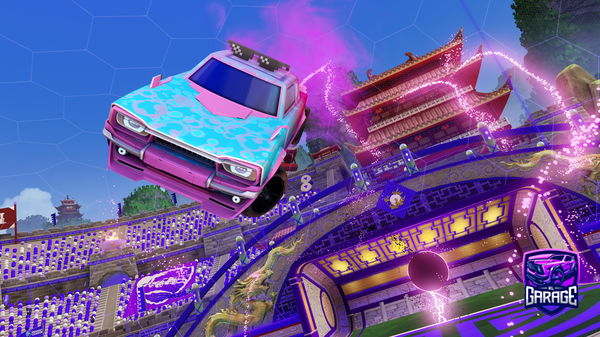 A Rocket League car design from Traivs