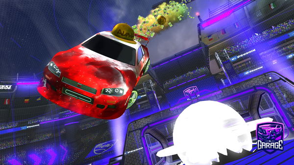 A Rocket League car design from RiccardoFassi