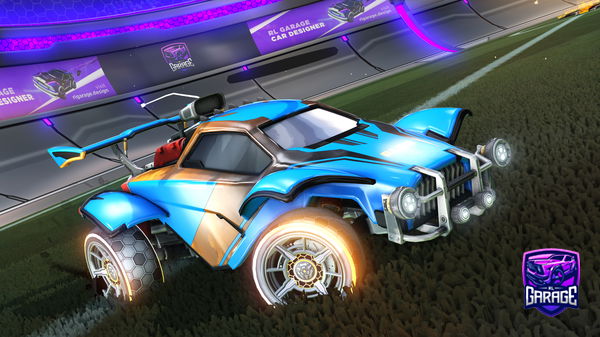 A Rocket League car design from WraithOTGGod