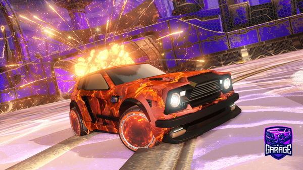 A Rocket League car design from xPLiZX