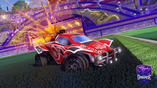 A Rocket League car design from Gibbo73