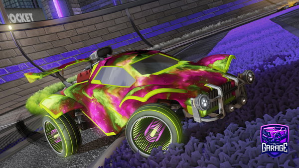 A Rocket League car design from Bikeal