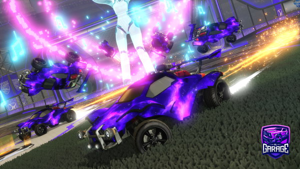 A Rocket League car design from batman69420
