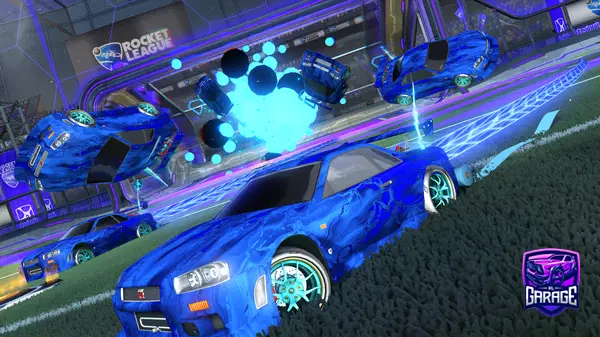 A Rocket League car design from latest89