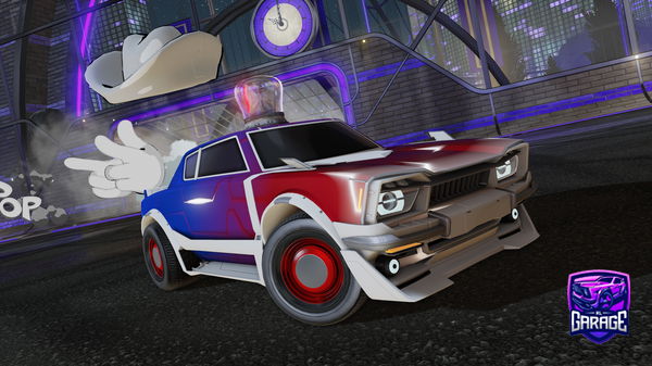 A Rocket League car design from 6SPD