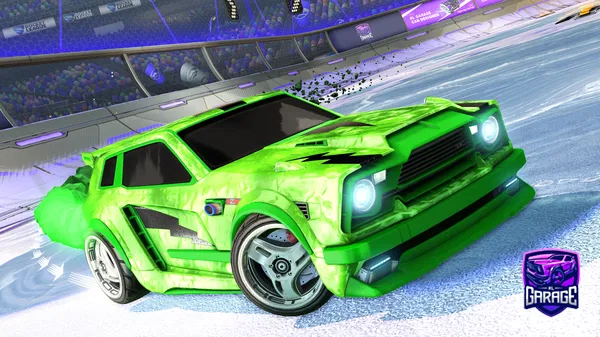 A Rocket League car design from KhiJ18