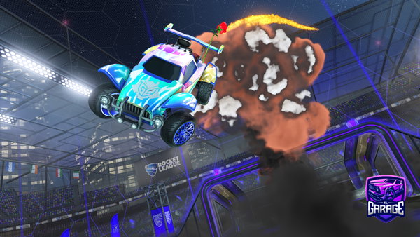 A Rocket League car design from Z3TR_FHD