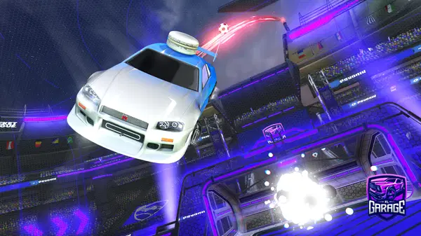 A Rocket League car design from dolr1