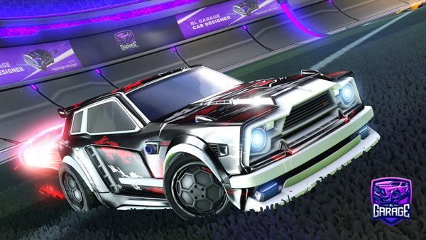 A Rocket League car design from PoKyCeSa