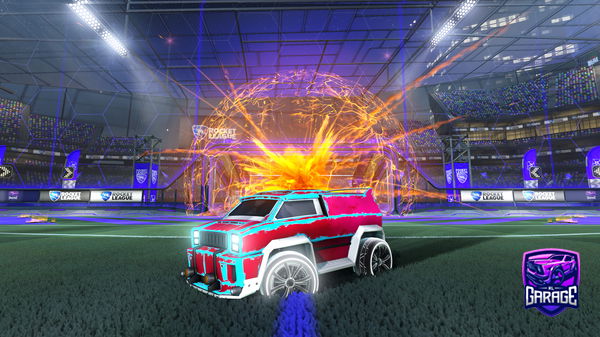 A Rocket League car design from Rippingrayman