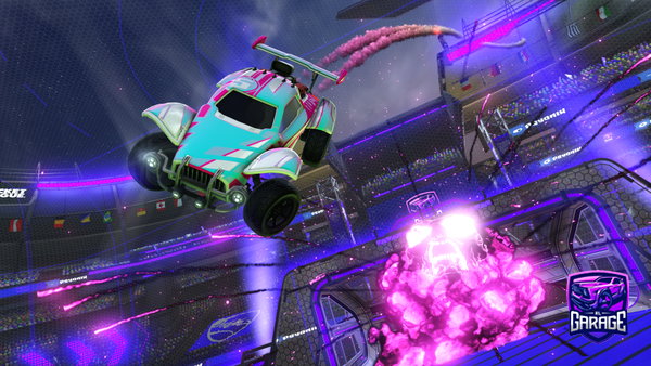 A Rocket League car design from Evakyt