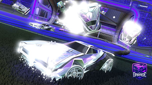 A Rocket League car design from WarXJxmie