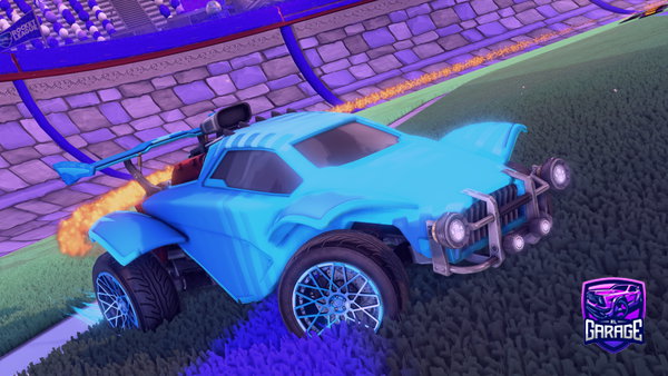 A Rocket League car design from no_friends429