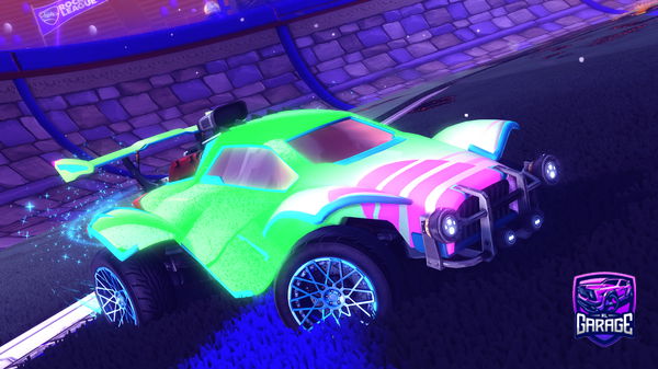 A Rocket League car design from vxairz