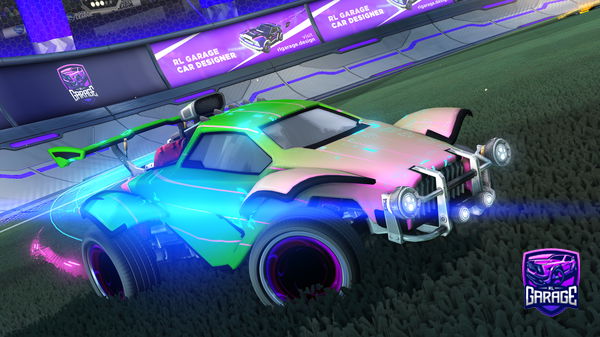 A Rocket League car design from Visual_Sound376