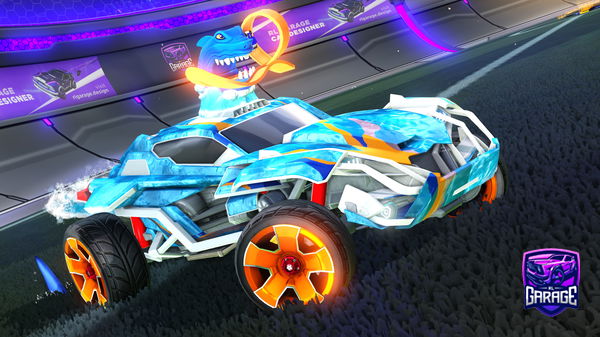 A Rocket League car design from Colognekid