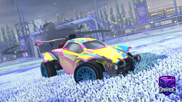 A Rocket League car design from Rossi1164