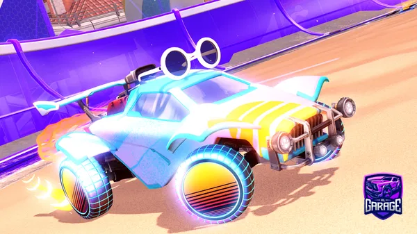 A Rocket League car design from ItsGiuze