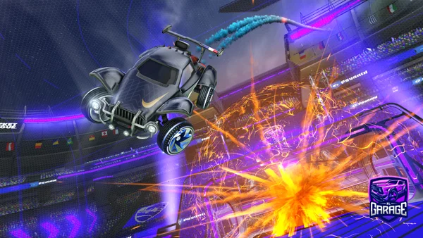 A Rocket League car design from mattmattyy