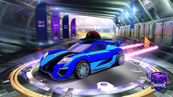 A Rocket League car design from Zelby025