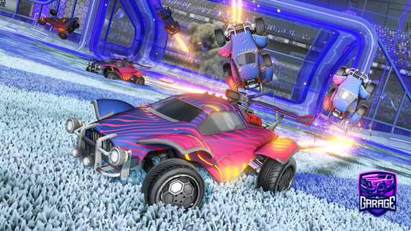 A Rocket League car design from Acrylicc_