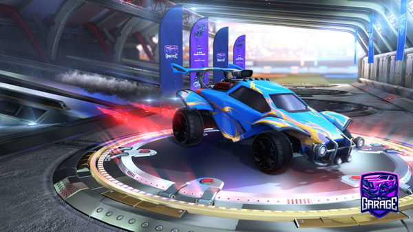 A Rocket League car design from iii_FAZ3A